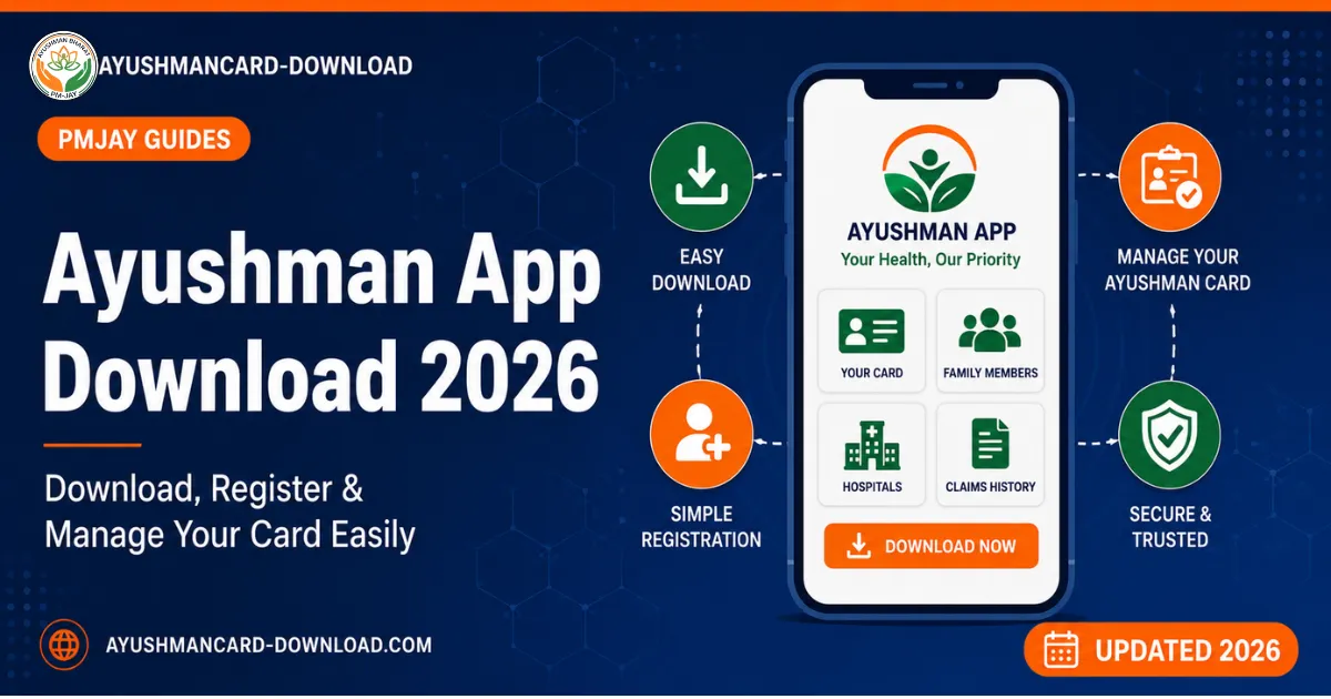 Ayushman App Download 2026 official Ayushman Bharat mobile app install