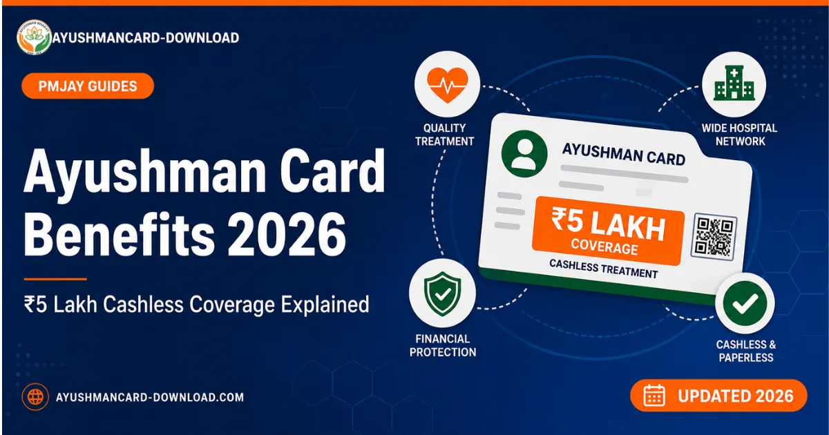 Ayushman Card Benefits 2026 complete five lakh coverage explained
